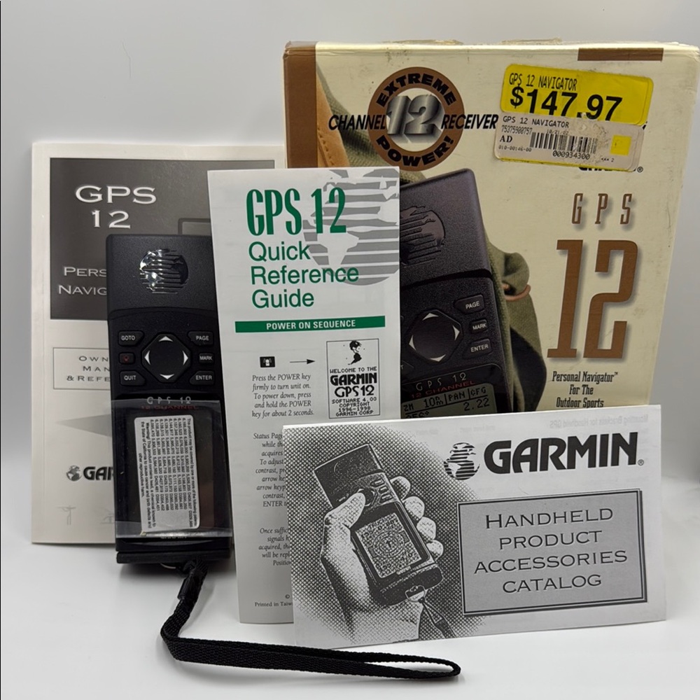 Garmin GPS 12 Handheld Device